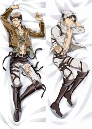 Attack on Titan Jean Kirschtein & Levi - Anime Anime Dakimakura Langes Kissen - ABP-DE-SW-691