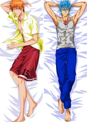Bleach Ichigo Kurosaki & Grimmjow Jaegerjaquez - Umarmen Kissenbezug Waifu - ABP-DE-SW-1980