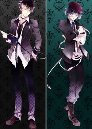 Diabolik Lovers Ruki Mukami - Liebeskissen Anime Dakimakura Kissenbezug - ABP-DE-SW-1636