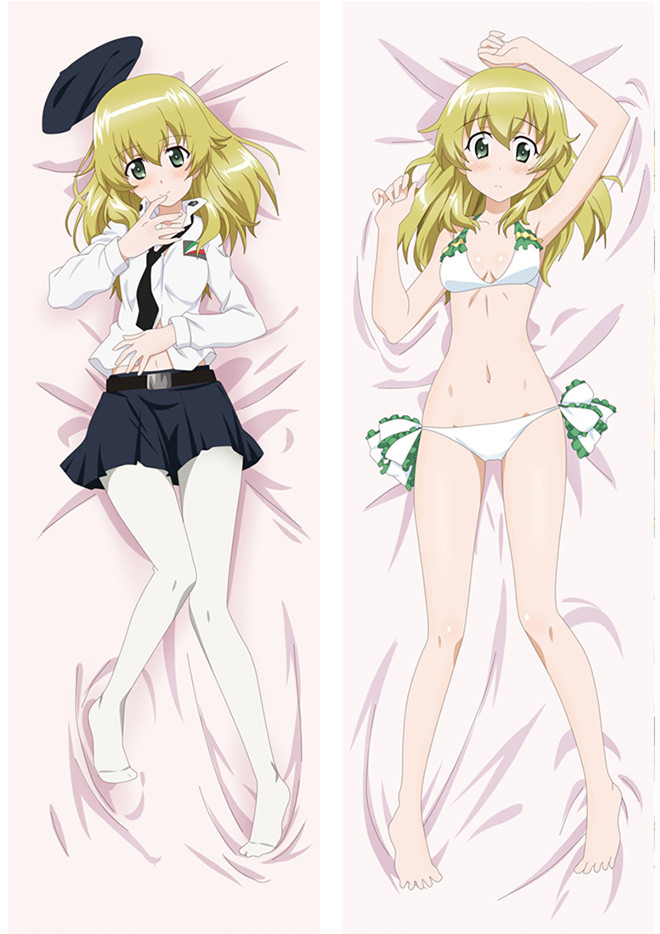 Girls und Panzer - Anime Liebeskissen Langes Kissen Umarmen - ABP-DE-SW-1787