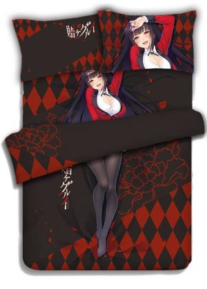 Kakegurui Yumeko Jabami - Kissen-Set Liebeskissen Anime Dakimakura - ABP-DE-SW-583
