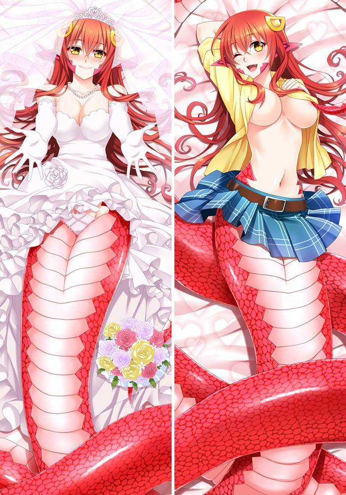 Monster Musume Miia - Kissenbezug Anime Liebeskissen Liebeskissen - ABP-DE-SW-2158