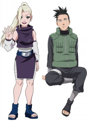 Naruto Ino Yamanaka & Shikamaru Nara - Kissenbezug Dakimakura Körperkissen - ABP-DE-SW-1315