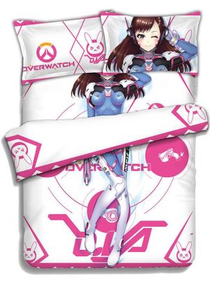 Overwatch D.Va - Dakimakura Anime Liebeskissen Langes Kissen - ABP-DE-SW-608