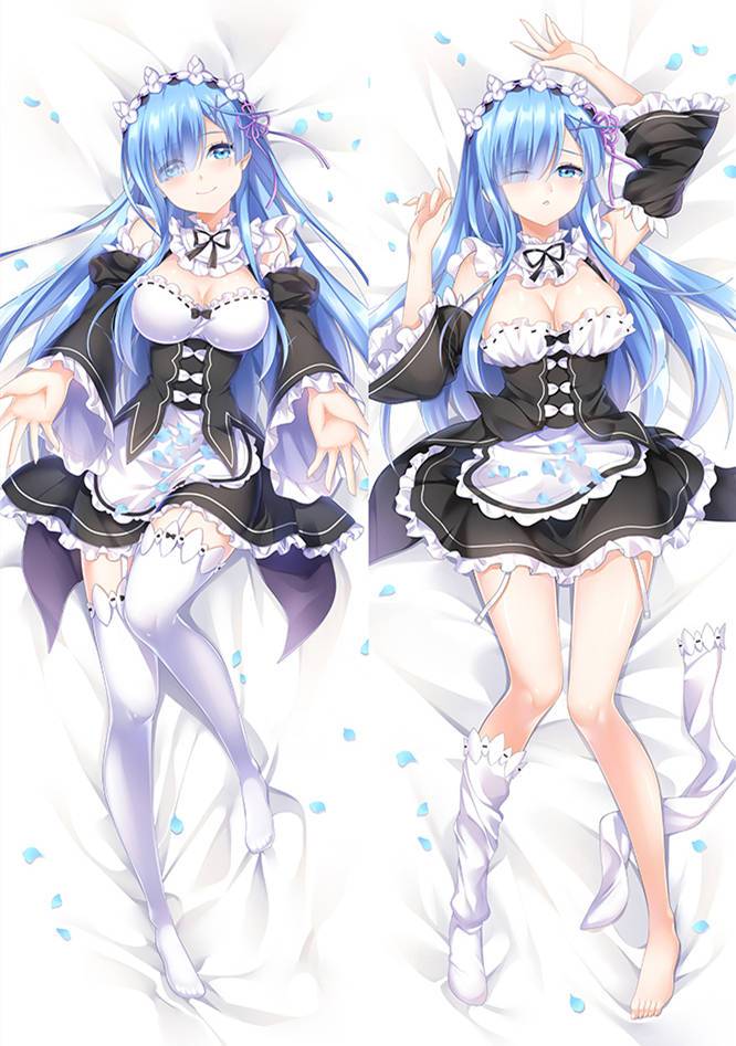 Re:Zero REM - Anime Dakimakura Körperkissen Kissen-Set - ABP-DE-SW-2203