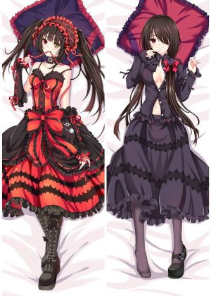 Tokisaki Kurumi - Anime Dakimakura Anime-Körperkissen Kissen - ABP-DE-SW-885